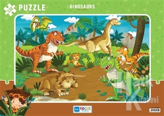 Dinozorlar - 130 Parça Puzzle (BF175) - Halkkitabevi