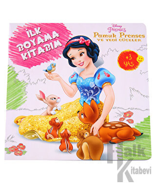 Disney İlk Boyama Kitabım - Pamuk Prenses - Halkkitabevi