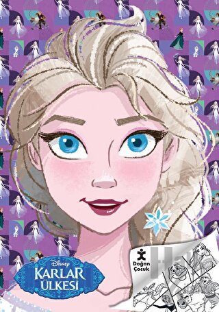 Disney Karlar Ülkesi - Kraliçe Elsa Boyama Kitabı