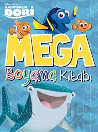 Disney Kayıp Balık Dori - Mega Boyama Kitabı - Halkkitabevi