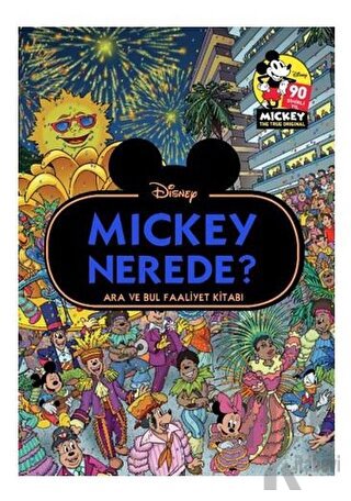 Disney Mickey Nerede? Ara ve Bul Faaliyet Kitabı - Halkkitabevi