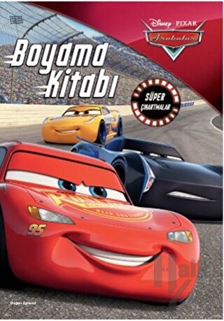 Disney Pixar Arabalar Boyama Kitabı Süper Çıkartmalar - Halkkitabevi