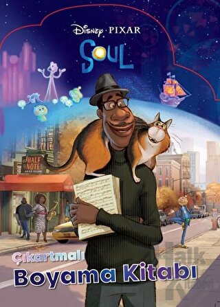 Disney Pixar Soul Çıkartmalı Boyama Kitabı - Halkkitabevi