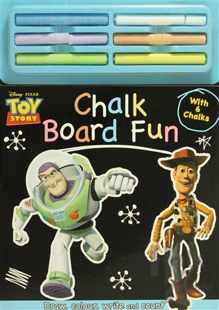 Disney Pixar Toy Story - Chalk Board Fun - Halkkitabevi