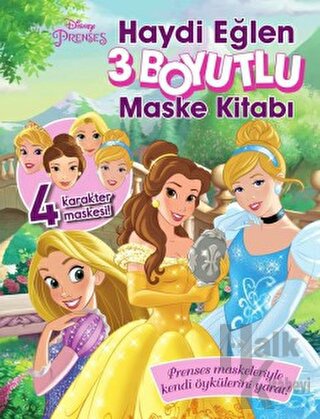 Disney Prenses 3 Boyutlu Maske Kitabı