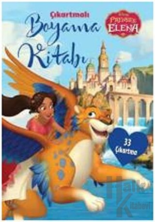 Disney Prenses Elena - Çıkartmalı Boyama Kitabı