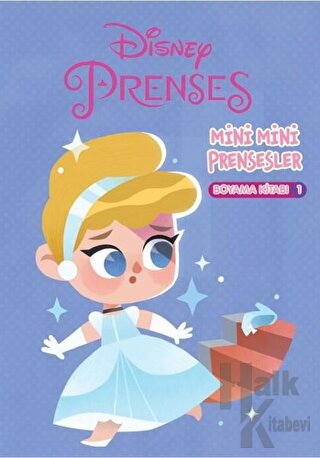 Disney Prenses Mini Mini Prensesler Boyama Kitabı 1 - Halkkitabevi