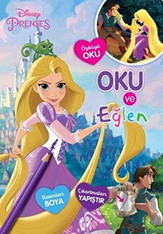 Disney Prenses Oku ve Eğlen - Halkkitabevi
