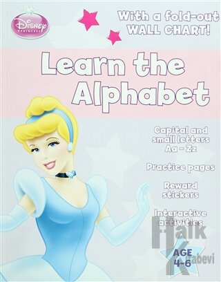 Disney Princess : Learn The Alphabet - Halkkitabevi