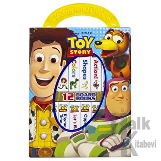 Disney Toy Story Woody, Buzz Lightyear, and More! - My First Library Board Book Block 12-Book Set (Ciltli)