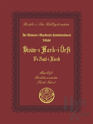 Divan-ı Harb-i Örfi ve Said-i Kürdi (Çanta Boy)