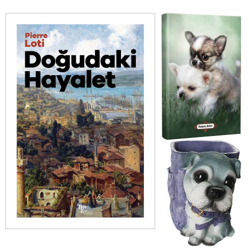 Doğudaki Hayalet - Moliere ve Dekoratif Köpek Kalemlik - Minik Dostlar Planlama Defteri