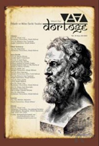Dörtöğe Felsefe ve Bilim Tarihi Yazıları Hakemli Dergi Yıl: 10 Sayı: 2
