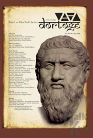 Dörtöğe Felsefe ve Bilim Tarihi Yazıları Hakemli Dergi Yıl: 11 Sayı: 21