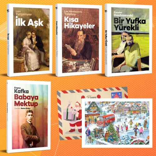 Dünya Klasikleri Dörtlü Set - 9 ve Kartpostal - Halkkitabevi