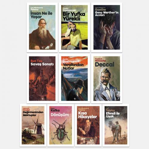 Unutulmaz Dünya Klasikleri Seti - 10 Kitap - Halkkitabevi