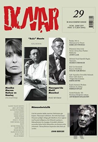 Duvar Dergisi Sayı: 29 Ocak-Şubat 2017