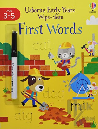 Early Years Wipe-Clean First Words - Halkkitabevi