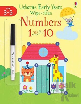 Early Years Wipe-Clean Numbers 1 to 10 - Halkkitabevi
