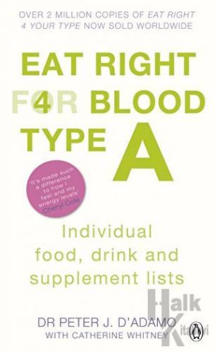 Eat Right For Blood Type A - Halkkitabevi