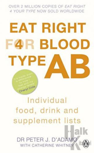 Eat Right For Blood Type AB - Halkkitabevi
