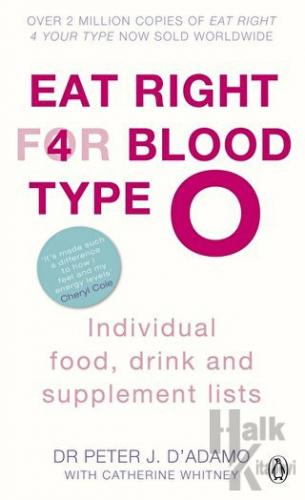 Eat Right For Blood Type O - Halkkitabevi