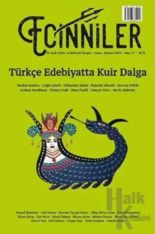 Ecinniler: İki Aylık Kültür ve Edebiyat Dergisi Sayı: 21 Türkçe Edebiyatta Kuir Dalga Mayıs - Haziran 2023
