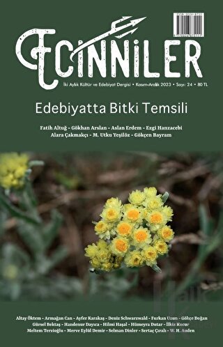 Ecinniler: İki Aylık Kültür ve Edebiyat Dergisi Sayı: 24 Kasım - Aralı