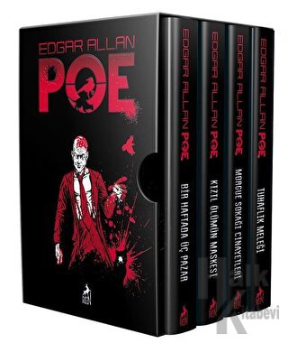 Edgar Allan Poe Seti (4 Kitap Takım) - Halkkitabevi