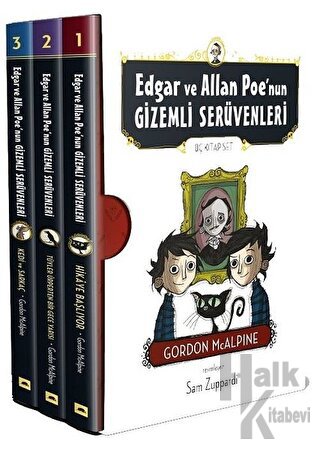 Edgar ve Allan Poe’nun Gizemli Serüvenleri (3 Kitap Takım) - Halkkitab