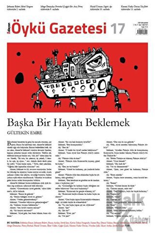 Edisyon Öykü Gazetesi Sayı: 17 Eylül 2021 - Halkkitabevi