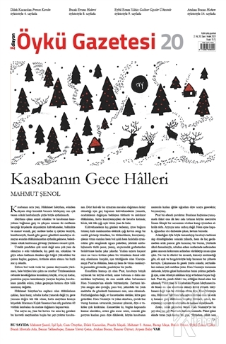 Edisyon Öykü Gazetesi Sayı: 20 Aralık 2021 - Halkkitabevi