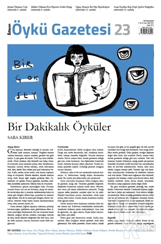 Edisyon Öykü Gazetesi Sayı: 23 Mart 2022 - Halkkitabevi