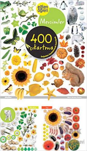 Eğlen Öğren Mevsimler 400 Çıkartma - Halkkitabevi