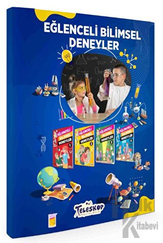 Eğlenceli Bilimsel Deneyler Serisi (4 Kitap)