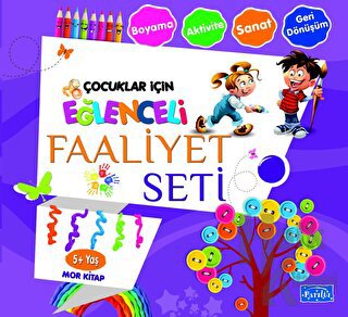 Eğlenceli Faaliyet Seti Mor Kitap – 5 Yaş Üzeri
