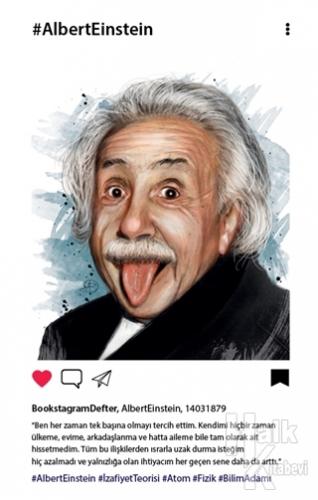 Einstein - Bookstagram Defter - Halkkitabevi