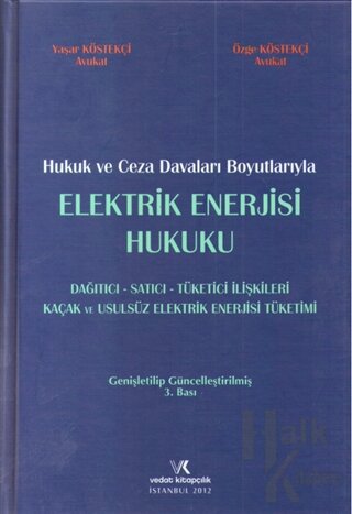 Elektrik Enerjisi Hukuku (Ciltli) - Halkkitabevi