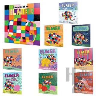 Elmer'ın Komik Dünyası 10'lu Set (2+Yaş) - Halkkitabevi
