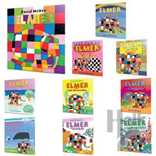 Elmer'ın Renkli Dünyası 10'lu Set (2+Yaş)