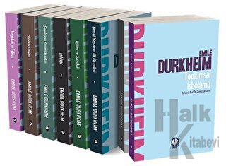 Emile Durkheim Seti (8 Kitap Takım) - Halkkitabevi