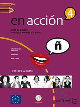 En Accion 4 Libro Del Alumno (Ders Kitabı +Audio Descargable) İspanyol