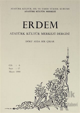 Erdem Atatürk Kültür Merkezi Dergisi Sayı: 17 Mayıs 1990 (Cilt 6) - Ha