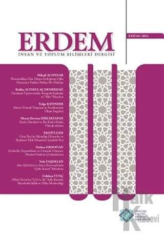 Erdem Atatürk Kültür Merkezi Dergisi Sayı: 66 2014 - Halkkitabevi
