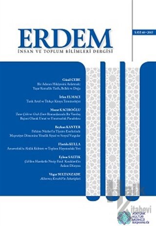 Erdem Atatürk Kültür Merkezi Dergisi Sayı: 68 2015