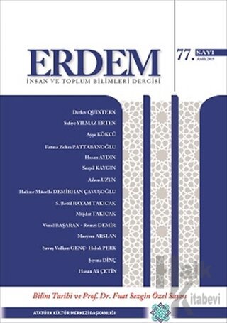 Erdem Atatürk Kültür Merkezi Dergisi Sayı: 77 2019