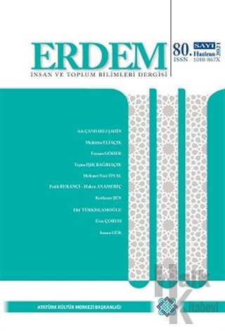 Erdem Atatürk Kültür Merkezi Dergisi Sayı: 80 Haziran 2021