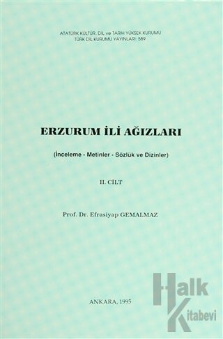 Erzurum İli Ağızları (3 Kitap Takım)