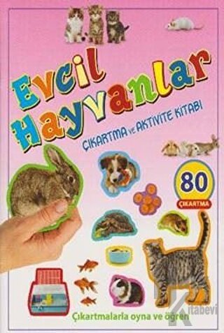 Evcil Hayvanlar Çıkartma ve Aktivite Kitabı