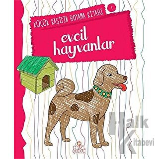 Evcil Hayvanlar - Küçük Kaşifin Boyama Kitabı 1 - Halkkitabevi